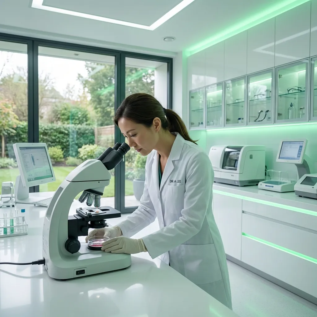 Laboratório VetPragas com tecnologia avançada