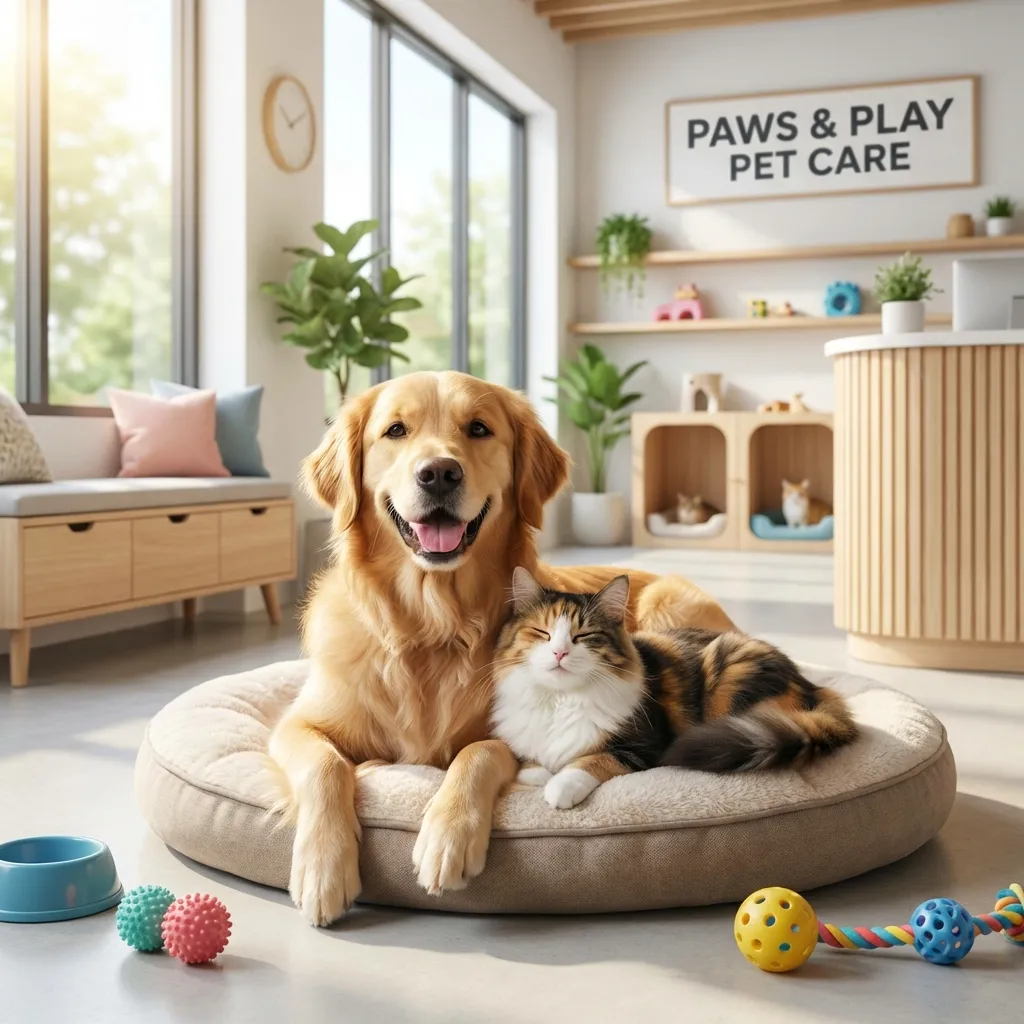 Cachorro e Gato Felizes